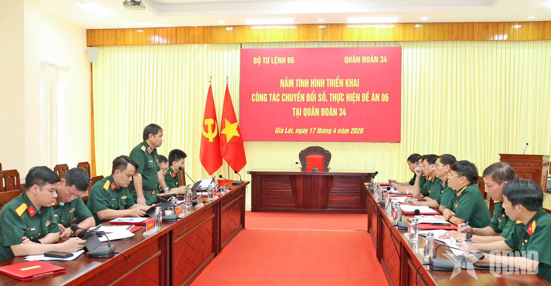  Quân đoàn 34: Đạt nhiều kết quả tích cực trong chuyển đổi số